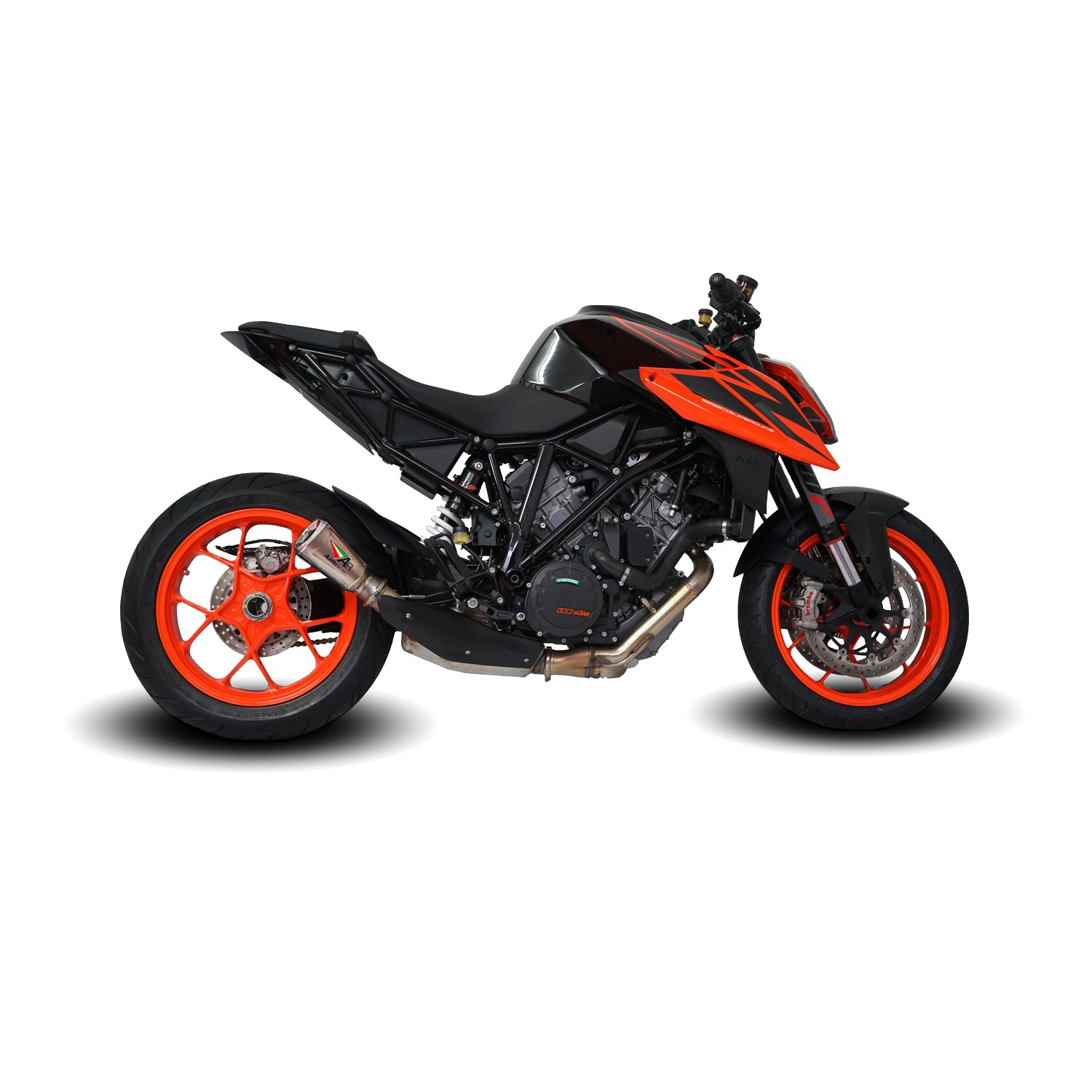 KTM 1290 SUPERDUKE R 2013 2019 GT 2016 2023 GP1 SLIP ON Austin Racing Exhausts Australia