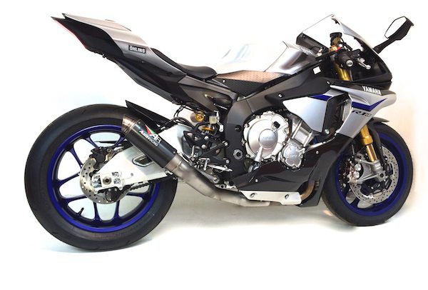 YAMAHA R1 2015 2019 HIGH MOUNT DECAT SYSTEM Austin Racing