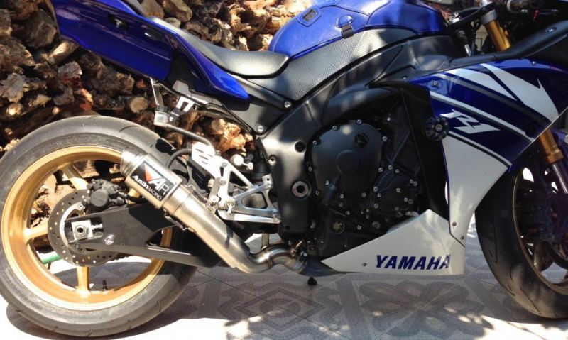 austin racing exhaust r1