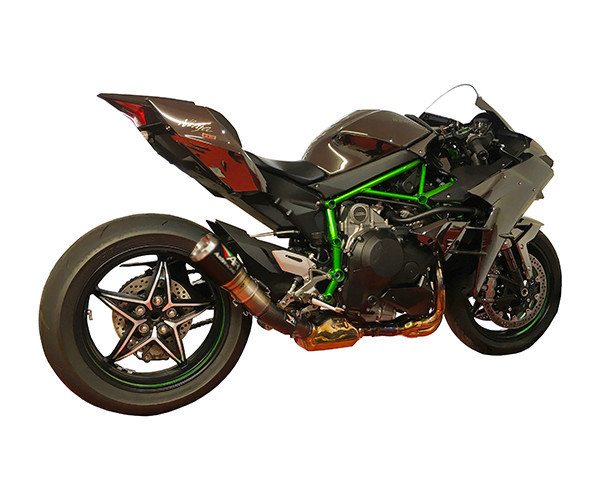 KAWASAKI NINJA H2 2015 2020 SLIP ON EXHAUSTS Austin Racing Exhausts Australia