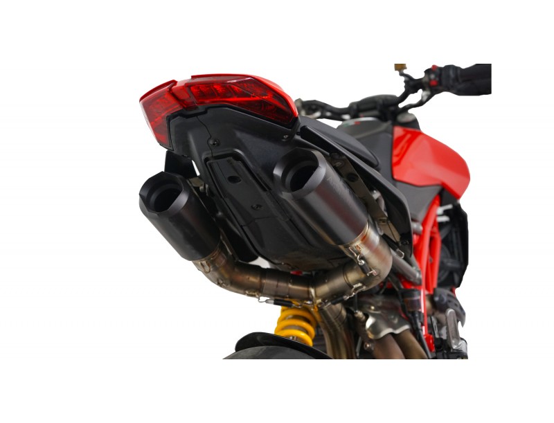 DUCATI HYPERMOTARD 950/SP 2019+ RS22 DUEL HIGH DECAT EXHAUST SYSTEM