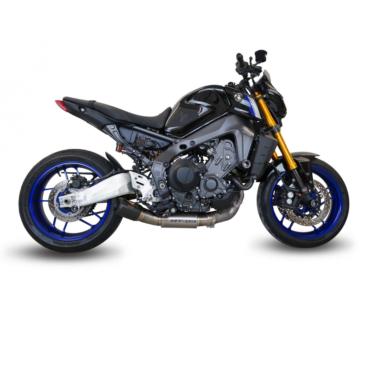 YAMAHA MT09 XSR900 2021 2023 LOW DE CAT EXHAUST SYSTEM Austin
