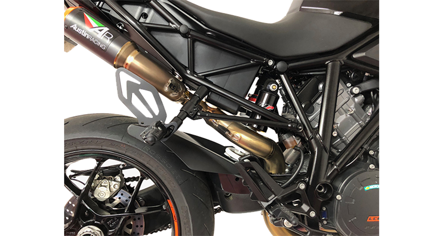 KTM 1290 SUPERDUKE R 20132019 RS22 PASSENGER PEGS Austin Racing